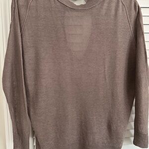 INHABIT 100% LINEN 3/4 SLEEVE LIGHTWEIGHT TOP sz P